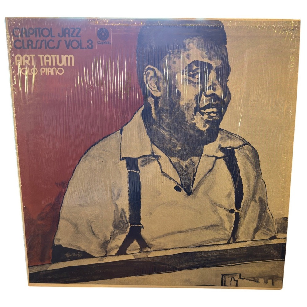 Art Tatum Solo Piano Vinyl Capitol Jazz Classics Vol 3 M-11028 Monophonic 1972